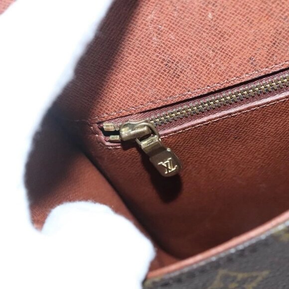 LOUIS VUITTON Monogram Saint Cloud GM Shoulder Bag M51242 LV Auth 142236 - Picture 11 of 16